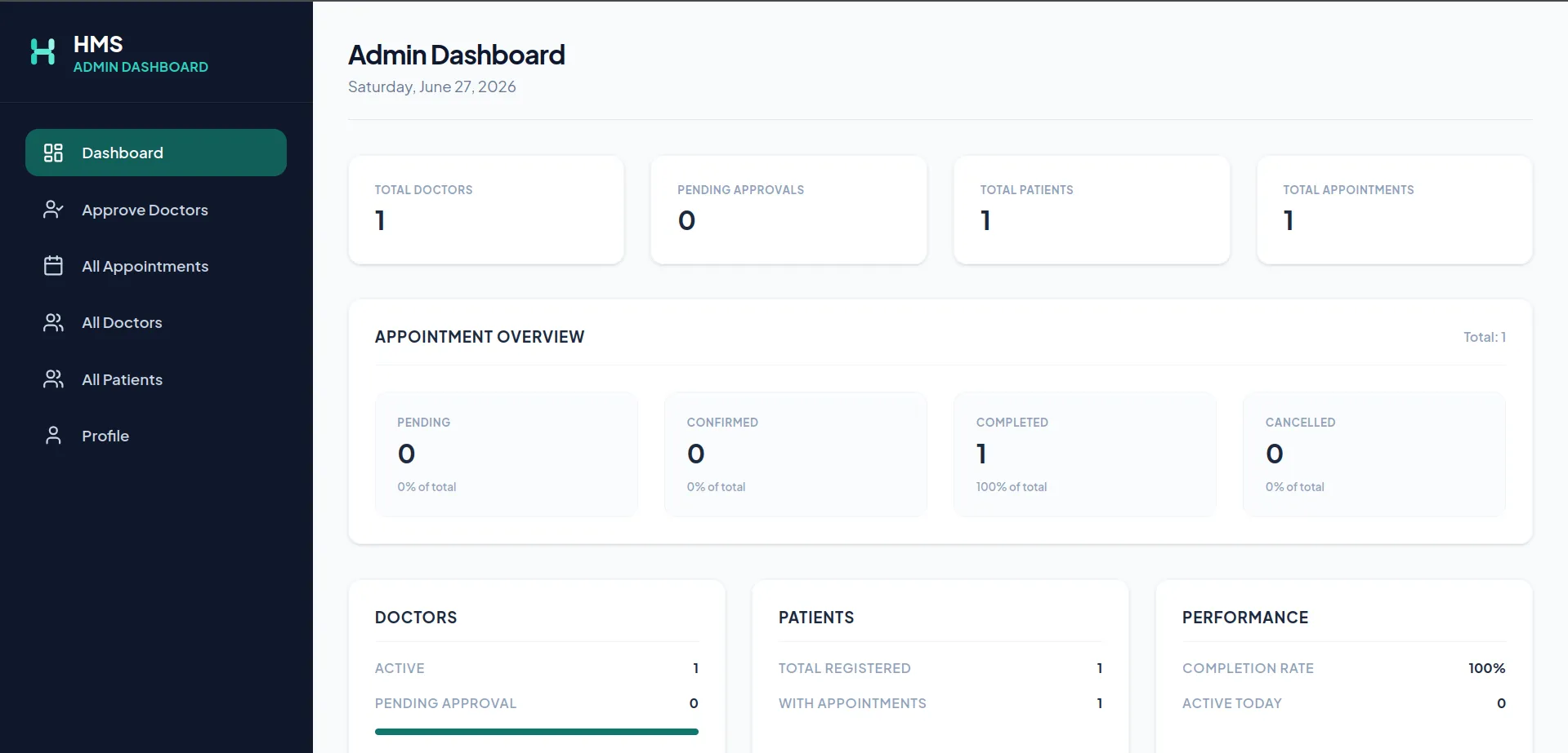 Hospital Management System screenshot 8