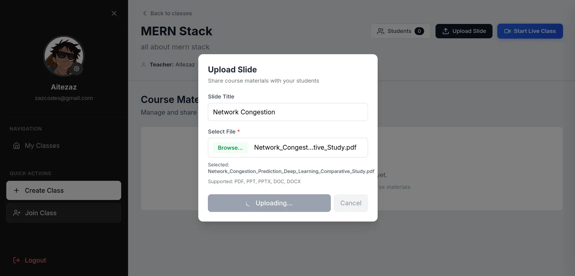 Collaborative Study Platform screenshot 3